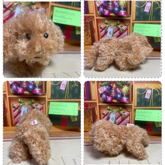 1 BRAND NEW GUND MINI MUTTSY PLUSH DOG ORNAMENT TOY APPROX 4” PRICE FIRM - Picture 10 of 15